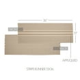 thumbnail image 3 of VHC Brands Farmhouse Tabletop & Kitchen-Sawyer Mill Runner, 13x36, Khaki Tan, 3 of 5