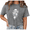 1-Gray, variant on GIFFIMY Women's Purple Botanical Floral Skull Vintage Washed T-Shirt Short Sleeve S-2XL Relaxed Fit Top