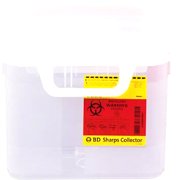 Sharps Container Next Generation 5.4 Quart Clear 1/CS
