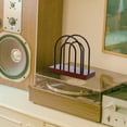 thumbnail image 1 of ETHZZLE Vinyl Records Storage Wood Album Holder for Home Users 1Pack, 1 of 6