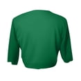 thumbnail image 4 of CIENVNSTG Women's Chiffon Cropped Bolero Sheer Shrugs Lightweight Short Bolero Cardigan Trendy 2026 Summer Tops Dark Green L, 4 of 7