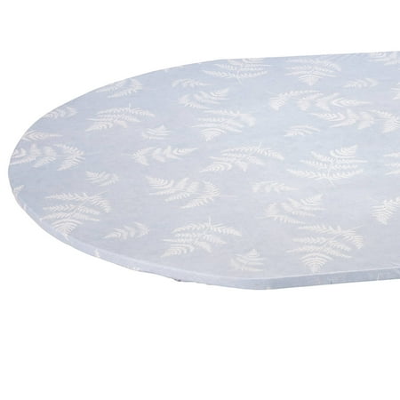 

Fern Vinyl Elasticized Table Cover by Home Style Kitchen