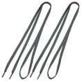 thumbnail image 3 of Athletic Sneaker Canvas Laces String Dark Gray 6 Pair, 3 of 4