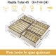 thumbnail image 2 of Organizador De Cajones, 4 Pack Organizadores De Ropa Interior, Caja De Almacenamiento Plegable Multifuncional, Tela No Tejida, Para Clasificar Ropa Interior, Bragas, Calcetines (45 Rejilla, Beige) SHIRET Hogar, 2 of 2
