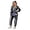 bone print, variant on XIAONU Womens Skeleton Jumpsuit Bone Print Hooded Zip Up Long Sleeve Halloween Party Onesie