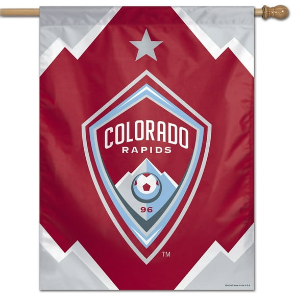 WinCraft Colorado Rapids 28" x 40" Single-Sided Vertical Banner