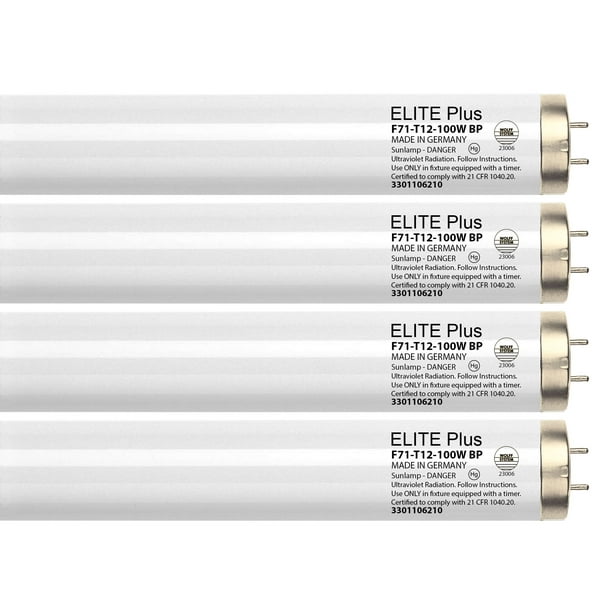 Wolff System ETS Elite Plus F71T12 100120WBipin Tanning Bulbs More