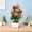 Pink, variant on Artificial Fruit Tree Potted Bonsai, Simulation Fence Pot Decorations with 9 Headed Fruit (Orange)