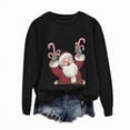 thumbnail image 6 of Towmus Christmas Sweatshirts for Women Plus Size Santas Printed Graphic Sweatshirts Crewneck Fall Pullover Tops, 6 of 6