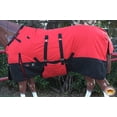 thumbnail image 3 of 69" Hilason 1200D Winter Waterproof Turnout Horse Blanket Belly Wrap Red, 3 of 8