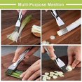 thumbnail image 3 of Kitchen Shred Silk The Knife, Stainless Steel Green Onion Cutter Chopper, Food Speedy Chopper Kitchen Cutter Shred Tool 3PCS, 3 of 9