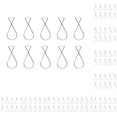 thumbnail image 1 of Naiovety 10 ganchos para azulejos de techo sin deformación, letrero colgante, suministros para el hogar para oficina, aula, grande, 8 palabras Gran 8 palabras F4 10Conjunto, 1 of 6