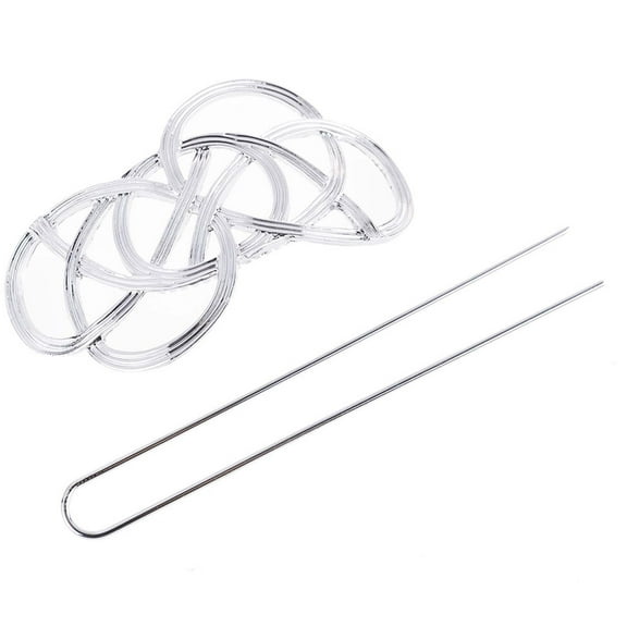 HHBEAUTY Vintage Viking Celtic Hair Clip, Gold Celtic Knot Hair Slide Barrette Long Hair Barrette Pin Metal Bun Holder Decorative Hair Accessories for Women and Girls