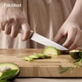 thumbnail image 6 of FIKSHOT 6-Piece Kitchen Knife Set with Built-in Sharpener, Dishwasher Safe High Carbon Stainless Steel Knife Set, Rust-Resistant, Silver, 6 of 8