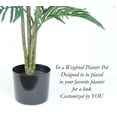 thumbnail image 5 of The Mod Greenhouse 48" Artificial Real Touch Green Bamboo Tree in a Matte Black Grower's Pot, 5 of 5