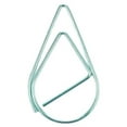 thumbnail image 2 of pitrice 30 Pieces Paper Clip Cute Water Drop Shape Simple Style Solid Color Office School Note Book Photo Clamp Bookmark Blue Green, 2 of 9