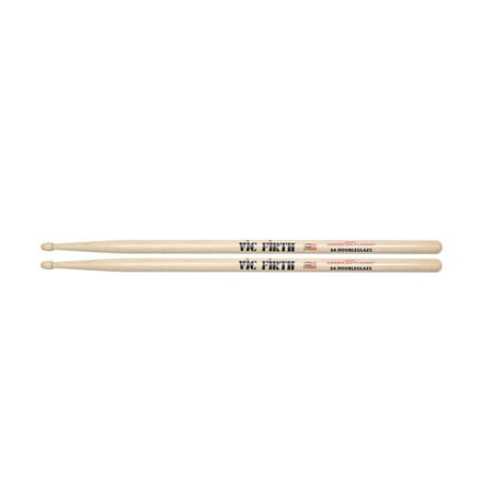 Vic Firth 5ADG American Classic DoubleGlaze 5A Woodtip Drumsticks w/ Double Coat Lacquer for Dry