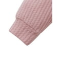 thumbnail image 7 of Cenuakty Baby Girls Two-piece Clothes Set, Solid Color Round Collar Romper and Elastic Waist Pants, 7 of 7