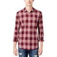 thumbnail image 1 of American Rag - Camisa a cuadros para hombre, color rojo, grande, 1 of 1