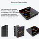 thumbnail image 4 of Kuymtek H96 Max Android 8.1 Set Top Box Quad-Core 4G RAM 32G ROM WiFi TV Box (AU)-235717.04, 4 of 9