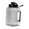 thumbnail image 3 of Botella de agua grande shamjiam 2400ml a prueba de fugas Gris, 3 of 8