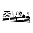 thumbnail image 2 of DOLITY Medal Hanger Metal Medal Rack for Athletic Sports Race Runner Running Medals 30x11.34cm, 2 of 9