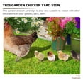 thumbnail image 6 of unbranded  2 Sets Solar Lights Outdoor Garden Hen Chick Ground Plug, 6 of 8
