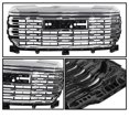thumbnail image 5 of JX RACING Front Upper Grille Compatible with 2022 2023 2024 GMC Sierra 1500 Grill W/Camera Hole Chrome, 5 of 7