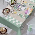 thumbnail image 3 of Wildflower Leaves Round Tablecloth Wedding Hotel Table Cover Holiday Dining Table Waterproof Tablecloth, 3 of 6