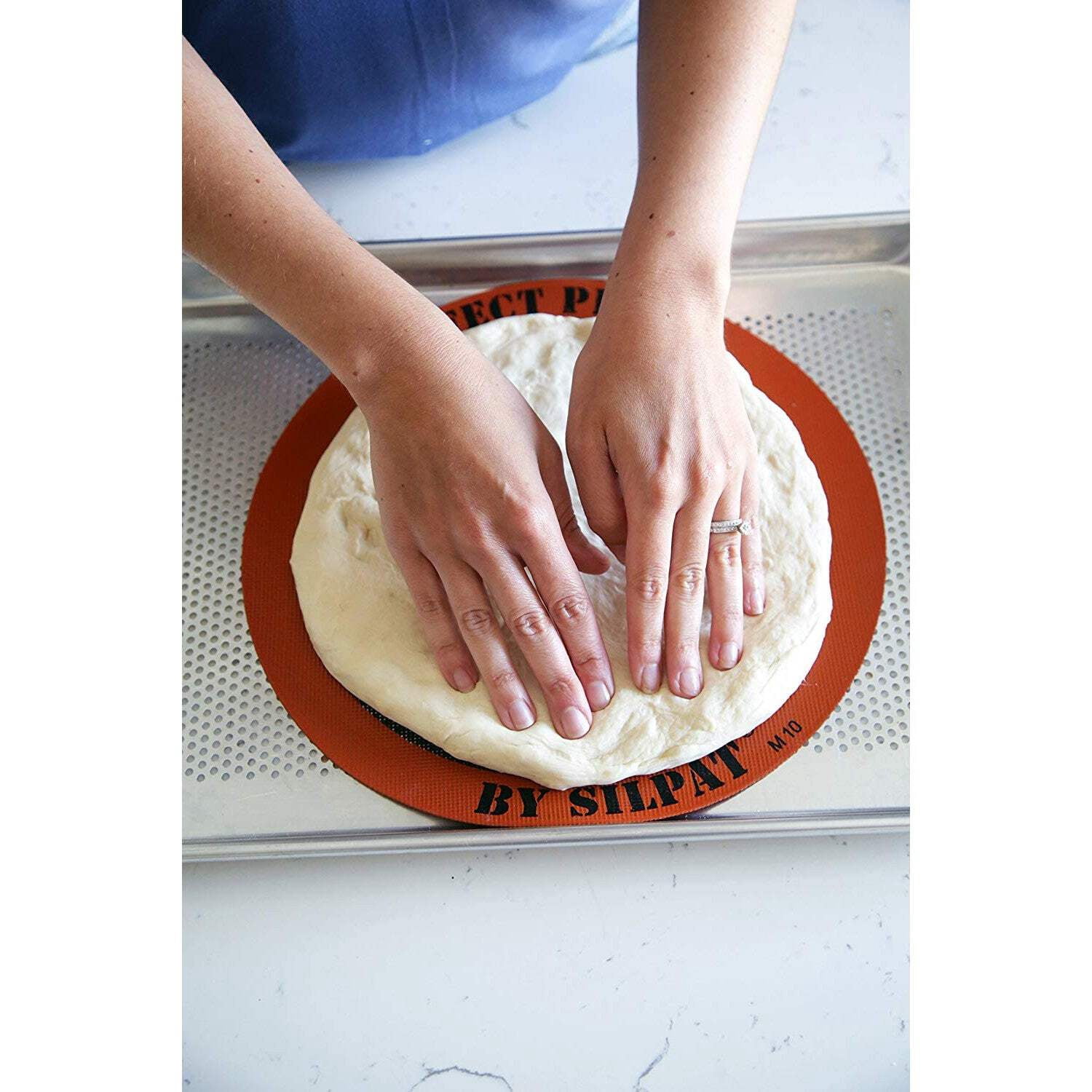 Silpat Perfect Pizza Non-Stick Silicone Baking Mat, 12" Round
