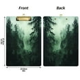 thumbnail image 5 of FORMRS Acrylic Clipboard with Low Profile Clip Standard A4 Letter Size, 12.5" x 9", Green Forest, 5 of 8