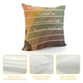 thumbnail image 4 of YINGXI  Dear Mom，Even When I'm Not Close by I Want You to Know I Love and Appreciate You Always，Reminder Gift for Women Mama Mom Mommy Rainbow Throw Pillow Covers，Mom Gift from Daughter Son 24x24in, 4 of 5