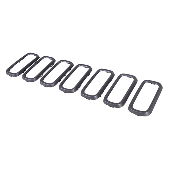 KAI New CAPA Certified Standard Replacement Front Grille Molding, Fits 2015-2018 Jeep Renegade