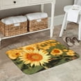 thumbnail image 7 of Gukieu Golden Sunflower In Field Print Dust-proof Floor Mats, Water-absorbent and Non-slip Flannel Door Mats 16x24in, Home Decoration Suitable for Kitchen, Bathroom, Garage, 7 of 7