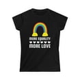 thumbnail image 3 of LGBT More Equality More Love T Shirt LGBTQ Gay Lesbian LGBT Womens Shirts, 3 of 8