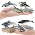 thumbnail image 1 of POINTERTECK 10pcs Simulation Dolphin Model Long-beaked Dolphin Animal Model Toy Ornaments, 1 of 8