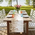 thumbnail image 4 of Table Runners 72 Inches Long Dress Scarves, Eucalyptus Leaves Farmhouse Kitchen Table Runner, Coffee Tablerunners, Spring Plants Country Yellow 16x72 Inch, 4 of 9