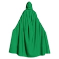 thumbnail image 2 of Capa unisex para mujer, larga, con capucha, para cosplay, Halloween, color liso, 2 of 6