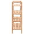 thumbnail image 2 of vidaXL Shoe Rack Solid Walnut Wood 69x26x81 cm, 2 of 4