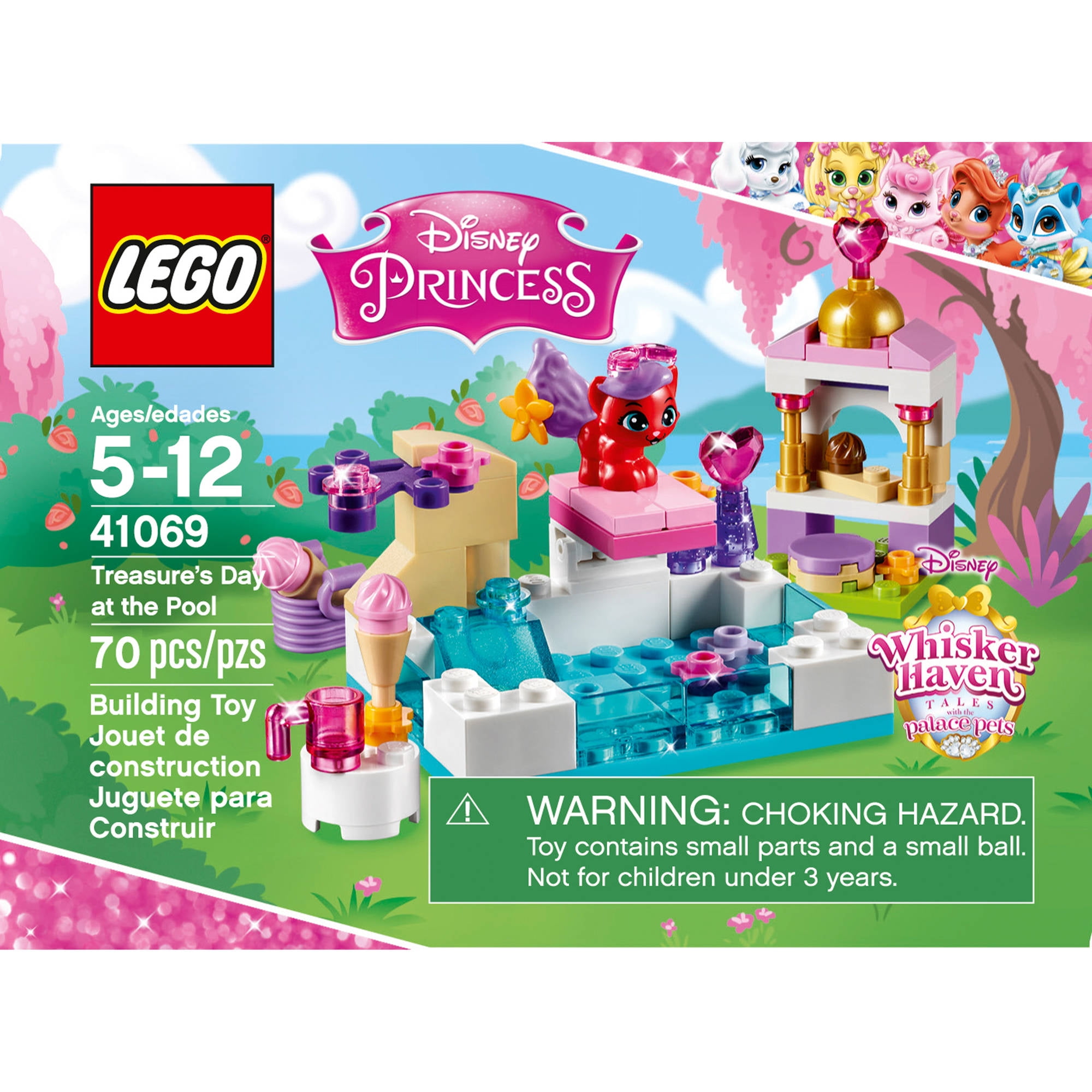 tornado Fremme maksimere LEGO Disney Princess Treasure's Day at the Pool, 41069 - Walmart.com
