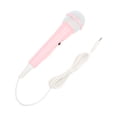 thumbnail image 2 of Child Singing Mic, Portable Low Distortion Clear Sound 3.5mm Plug Kids Wired Microphone  For Family Party For Musical Instrument Pink,Blue, 2 of 8