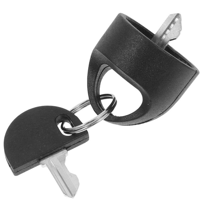 Llave de fácil extracción con juego de llaves de repuesto. Llave de encendido compatible con scooters eléctricos para personas mayores Pride Mobility y sillas de ruedas eléctricas. Color negro.