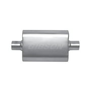 Gibson Exhaust BM0102 GIBBM0102 3.00IN INLET / 3.00IN OUTLET - OFFSET/CENTER - 4IN X 9IN SS MUFFLER