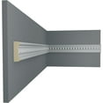 thumbnail image 5 of Ekena Millwork 1 1/2"H x 1/2"P x 94 1/2"L (1/2" Repeat) Swindon Chair Rail (2-Pack), 5 of 6