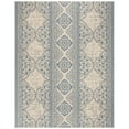 thumbnail image 4 of SAFAVIEH Beach House Kiaran Southwestern Indoor/Outdoor Area Rug Blue/Cream, 7'10" x 10', 4 of 10
