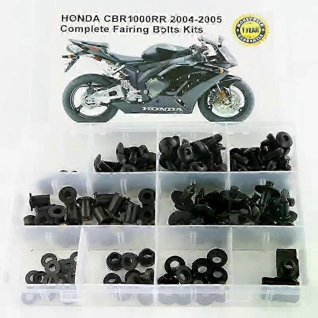 Fit For Honda CBR1000RR CBR 1000RR 2004 2005 Motorcycle Complete Full Fairing Bolts Kit Clips Screws Washer Fastener
