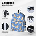 thumbnail image 4 of Goofa Kawaii Corgi Printed Backpack,Laptop Backpack,Durable Anti-Theft Travel Work Backpack,Water-resistant Backpack, 4 of 9