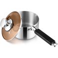 thumbnail image 1 of E-far Poêle à Sauce 2 Pintes avec Couvercle, Acier Inoxydable Tri-Couche Petite Casserole avec Bec Verseur, Poêle à Induction Polyvalente & Poignée Qui Reste Froide, Compatible avec Toutes les Plaques de Cuisson, Lavable au Lave-Vaisselle, 1 of 8