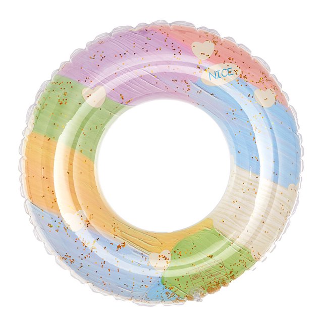 Anillo flotante para niños y adultos, anillo de natación neumático de PVC grueso para el mar de verano JShteea El nuevo