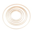 thumbnail image 4 of SHISUYAN 6pcs Bamboo Wreath Frame DIY Handiwork Frame DIY Bamboo Frame Decor, 4 of 8